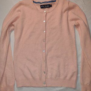 Mini Boden 11/12 cashmere pink cardigan